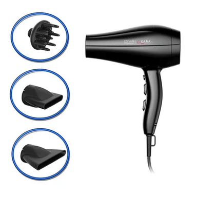 SECADORA CABELLO GAMA DIVA CERAMIC 2300W PROFESIONAL ION