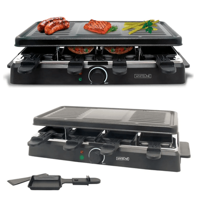 GRILL Y PARRILLA ELÉCTRICO 2 EN 1 WHITELINE | REVESTIMIENTO ANTIADHERENTE - 3