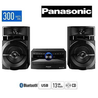 MINICOMPONENTE PANASONIC AKX110 NEGRO 300 WATTS