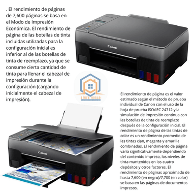 IMPRESORA MULTIFUNCIONAL CANON PIXMA G3160 M - 3