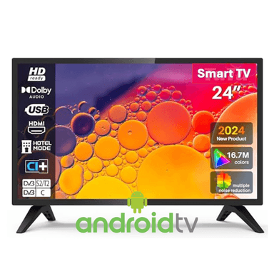 TELEVISOR SMART TV HD 24'' 24''S2401KU-TV -2023 INNOS LED SMART ANDROID TV S2401KU