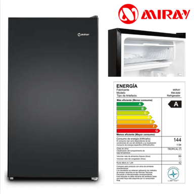 FRIGOBAR-REFRIGERADORA MIRAY RM-94M 93 L 93L