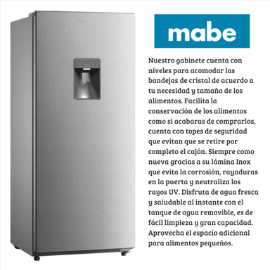 REFRIGERADORA MABE 187LT RMU202PXPRS1 - 2