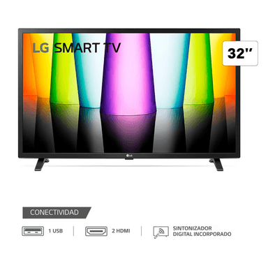 TELEVISOR SMART TV LG FULL HD 32" 32LQ600BPSA.32''.LG LED HD 2024 32LQ600BPSA