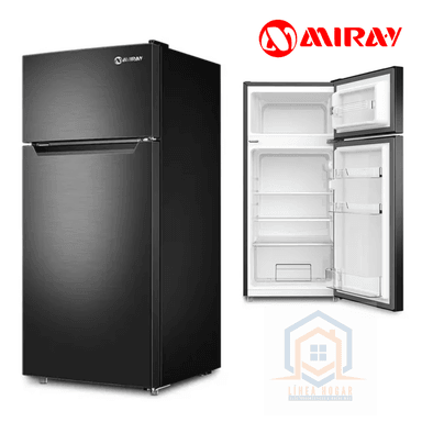 REFRIGERADORA MIRAY RM-114H EURO FRÍO 112 L FRENCH DOOR DEFROST