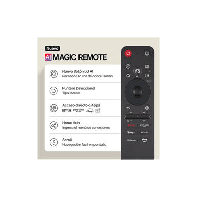 TELEVISOR LG 75' UHD 4K SMART TV THINQ AI 75UA8050PSA (2025) - 4