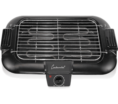 PARRILLA ELÉCTRICA CONTINENTAL ELECTRIC CE-BQ909 2 PORCIONES - NEGRO