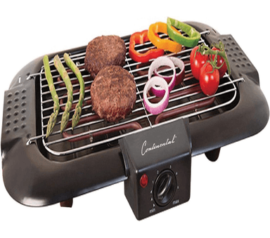 PARRILLA ELÉCTRICA CONTINENTAL ELECTRIC CE-BQ909 2 PORCIONES - NEGRO - 2