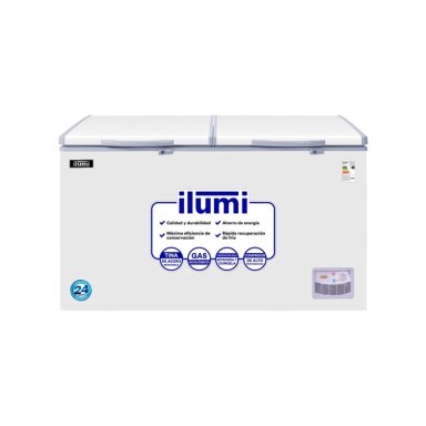 CONGELADORA ILUMI TFI-4402WH 2 TAPAS 440 L – BLANCO