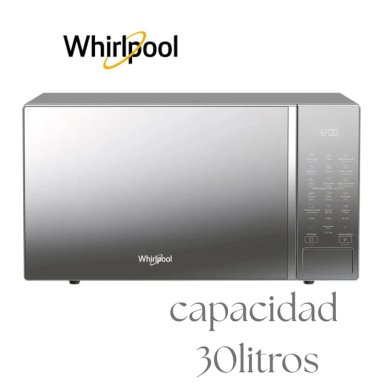 MICROONDAS WHIRLPOOL 30 LITROS WM2011D
