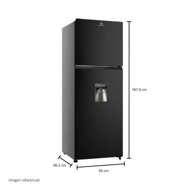 REFRIGERADORA INDURAMA 245L NO FROST RI-389DNI – NEGRA - 2