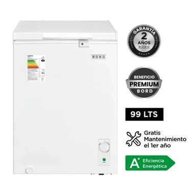 CONGELADORA BORD C099BM 99L - BLANCO