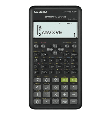 CALCULADORA CIENTÍFICA CASIO FX-570LA PLUS 2DA EDICIÓN – NEGRO - 1
