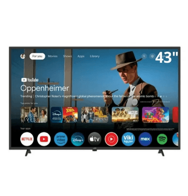 TELEVISOR JVC 43” LED FULL HD GOOGLE TV LT-43KM348