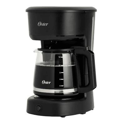 CAFETERA OSTER BVSTDCS121B DE 12 TAZAS CON FILTRO REUTILIZABLE – NEGRO - 2