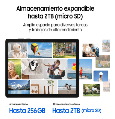 TABLET SAMSUNG GALAXY TAB A11 8.7' SM-X230NZAAPEO 6GB RAM 128GB – GRIS - 6