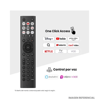 TELEVISOR HISENSE 55” MODELO 55Q6QV QLED 4K SMART TV DOLBY VISION - 2025 - 6