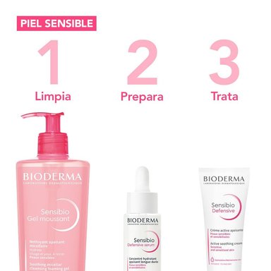 TRATAMIENTO BIODERMA SENSIBIO GEL MOUSSANT 500 ML - 7