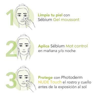 TRATAMIENTO FACIAL BIODERMA SEBIUM MAT CONTROL BRILLO 30 ML - 4