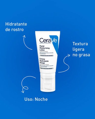TRATAMIENTO FACIAL CERAVE LOCION HIDRATANTE PM 52 ML - 4