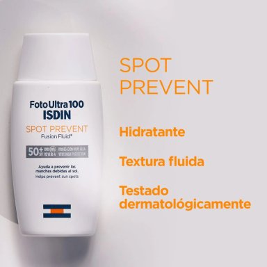 BLOQUEADOR SOLAR ISDIN FOTO ULTRA SPOT PREVENT SPF 50+ 50ML - 4