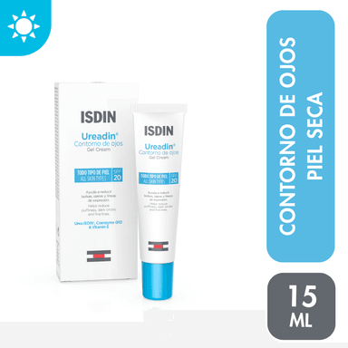 TRATAMIENTO CONTORNO DE OJOS ISDIN UREADIN GEL CREAM 15 ML - 1