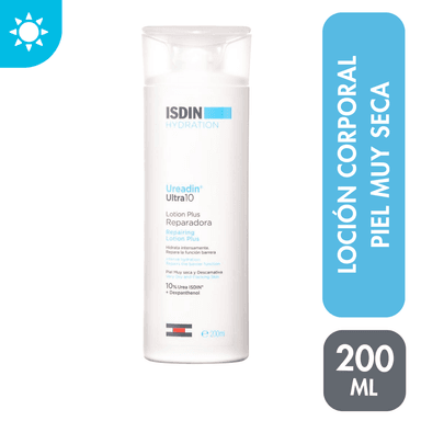 ISDIN UREADIN ULTRA 10 LOTION PLUS 200 ML - LOCIÓN CORPORAL HIDRATANTE INTENSA
