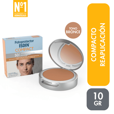 FOTOPROTECTOR CORPORAL ISDIN COMPACT BRONCE SPF 50+