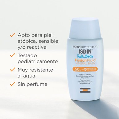 FOTOPROTECTOR CORPORAL ISDIN FUSION FLUID MINERAL BABY - 3