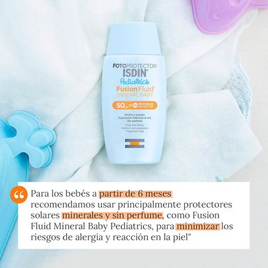 FOTOPROTECTOR CORPORAL ISDIN FUSION FLUID MINERAL BABY - 4
