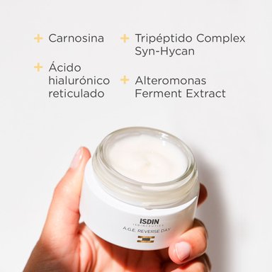 ISDINCEUTICS AGE REVERSE DAY 50 ML - CREMA REMODELANTE FACIAL CON TRIPLE ACCIÓN - ANTIEDAD - 4