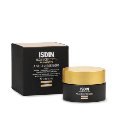 ISDINCEUTICS AGE REVERSE NIGHT 50 ML - CREMA REPARADORA DE NOCHE CON MELATONINA - ANTIEDAD - 8