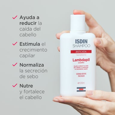 TRATAMIENTO ISDIN LAMBDAPIL ANTICAIDA SHAMPOO - 3