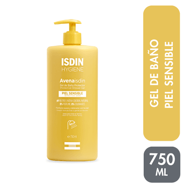 GEL DE DUCHA ISDIN AVENA BAÑO TRATAMIENTO AROMATICA AFRUTADA 750 ML