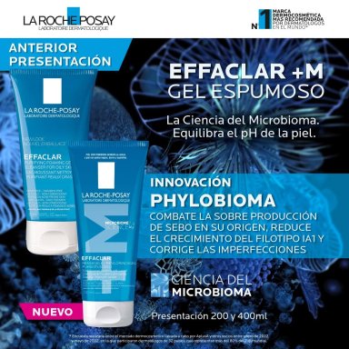 TRATAMIENTO FACIAL LA ROCHE POSAY EFFACLAR GEL LIMPIADOR PURIFICANTE 200 ML - 3