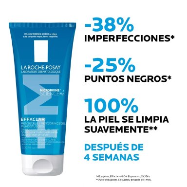 TRATAMIENTO FACIAL LA ROCHE POSAY EFFACLAR GEL LIMPIADOR PURIFICANTE 200 ML - 5