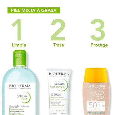 TRATAMIENTO BIODERMA SEBIUM H2O 250 ML - 3