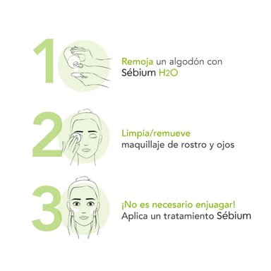 TRATAMIENTO BIODERMA SEBIUM H2O 250 ML - 4