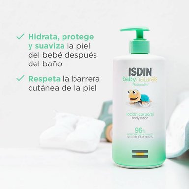 LOCION ISDIN BABY NATURALS BODY LOTION 400 ML - 3