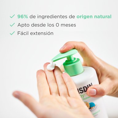 LOCION ISDIN BABY NATURALS BODY LOTION 400 ML - 4