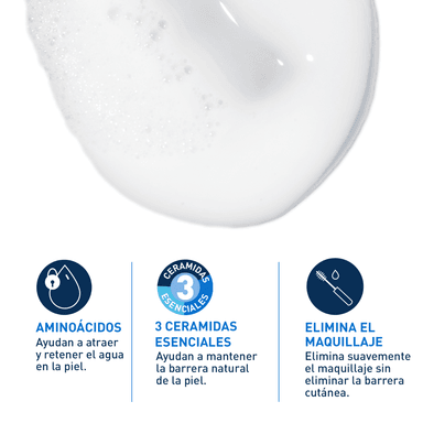 TRATAMIENTO FACIAL CERAVE LIMPIADORA CREMA ESPUMA HIDRATANTE 236M 236 ML - 10