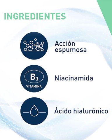 TRATAMIENTO FACIAL CERAVE GEL LIMPIADOR ESPUMOSO 473 ML - 4