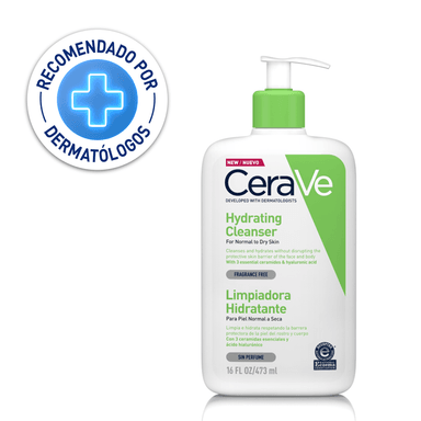 TRATAMIENTO FACIAL CERAVE LIMPIADOR HIDRATANTE 473 ML