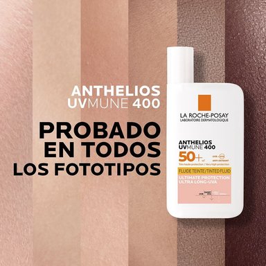 TRATAMIENTO FACIAL LA ROCHE POSAY ANTHELIOS UVMUNE FLU APTT COLOR F SPF 50+ 50 ML - 7