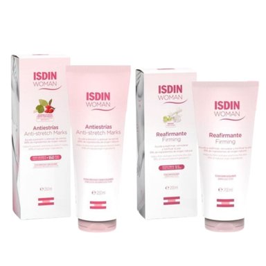 PACK ISDIN WOMAN ANTIESTRÍAS + REAFIRMANTE - 1