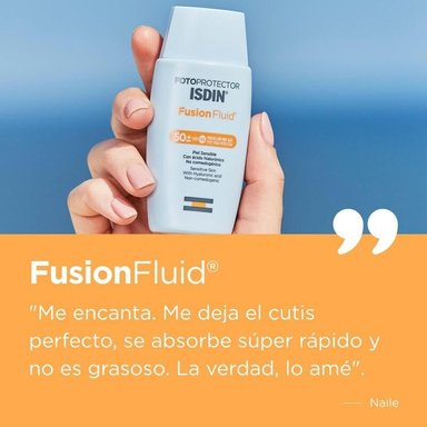 PACK 3 TRATAMIENTO FACIAL ISDIN FOTOPROTECTOR FUSION FLUID SPF50 + 50 ML - 5