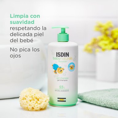 SET TRATAMIENTO FACIAL ISDIN DUO BABY NATURALS BODY LOTION + SHAMPOO 400 ML - 2