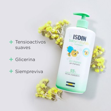 SET TRATAMIENTO FACIAL ISDIN DUO BABY NATURALS BODY LOTION + SHAMPOO 400 ML - 3