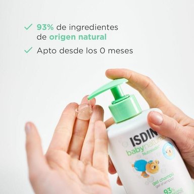 PACK 2 SHAMPOO CAPILAR ISDIN BABY NATURALS GEL 400 ML - 2