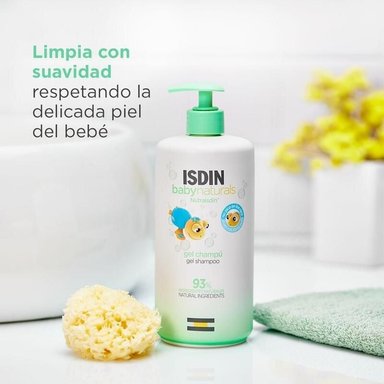 PACK 2 SHAMPOO CAPILAR ISDIN BABY NATURALS GEL 400 ML - 3